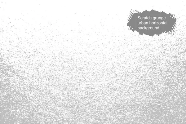 Scratch grunge fond urbain. Illustration vectorielle horizontale. Isolé sur fond blanc. Poussière recouvrant le grain de détresse, placez simplement l'illustration sur n'importe quel objet pour créer un effet de grunge — Image vectorielle