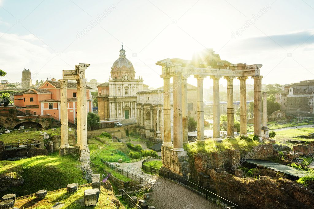 Roman Forum in Rome, Italy