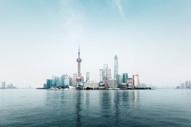 sis günbatımı zamanı, Shanghai, Çin
