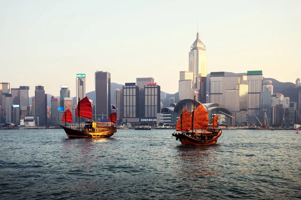 Hong Kong harbour — Stockfoto