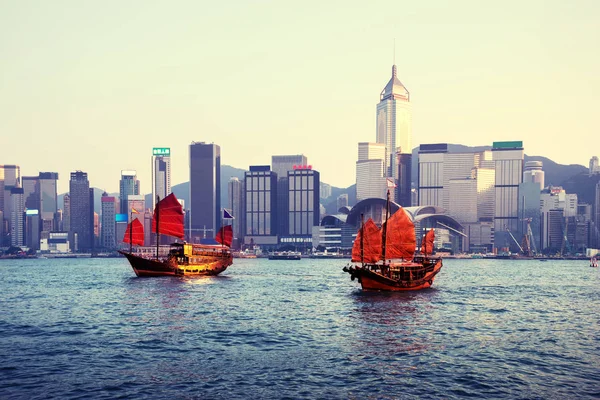 Porto di Hong Kong — Foto Stock