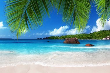 Anse Lazio Plajı Praslin Adası, Seyşeller