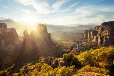 Yunanistan 'daki meteora manastırları