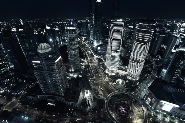 Shanghai night view, China — Stock Photo, Image
