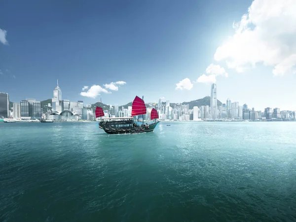 Hong Kong harbour — Stock Photo, Image