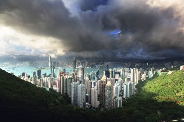 Hong Kong'dan victoria peak