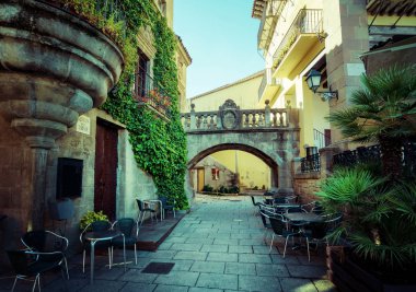 Poble espanyol Barcelona, İspanya