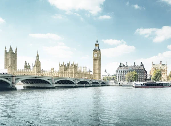 Grote ben en huizen van het parlement, london, uk — Stockfoto