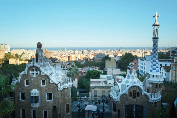 Park Guell, Barcelona, Španělsko — Stock fotografie