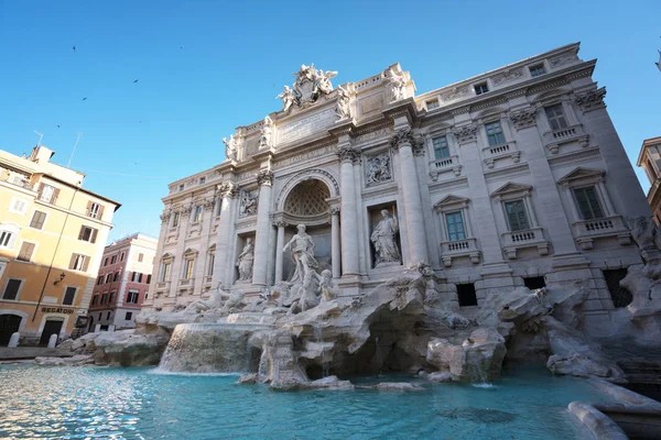 Trevi Fountain, Rome, Italië — Stockfoto