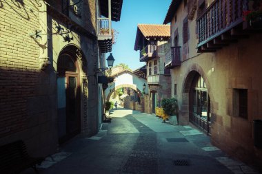 Poble espanyol Barcelona, İspanya