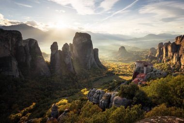 Yunanistan 'daki meteora manastırları