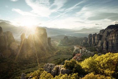 Yunanistan 'daki meteora manastırları