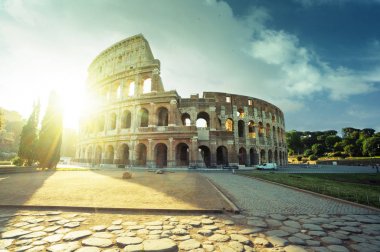 Roma 'da kolezyum, İtalya