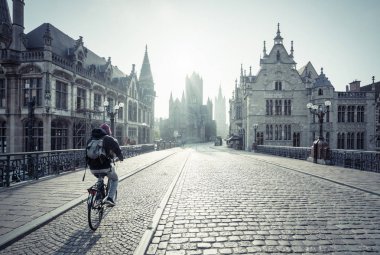 Gent, Belçika 'daki tarihi evler