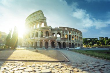 Roma 'da kolezyum, İtalya