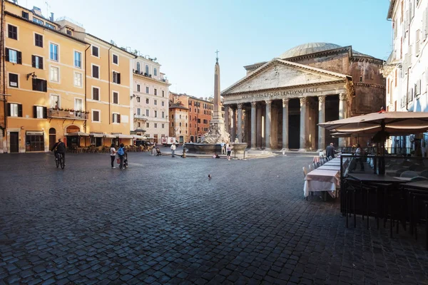 Пантеон в Риме, Италия — стоковое фото