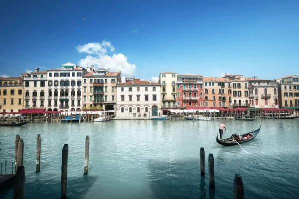 Gran canal en Venecia, Italia —  Fotos de Stock