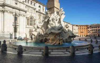 Piazza navona, Roma. İtalya