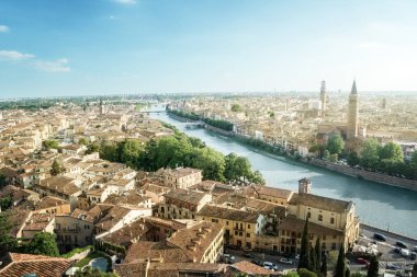 Sunset, verona, İtalya