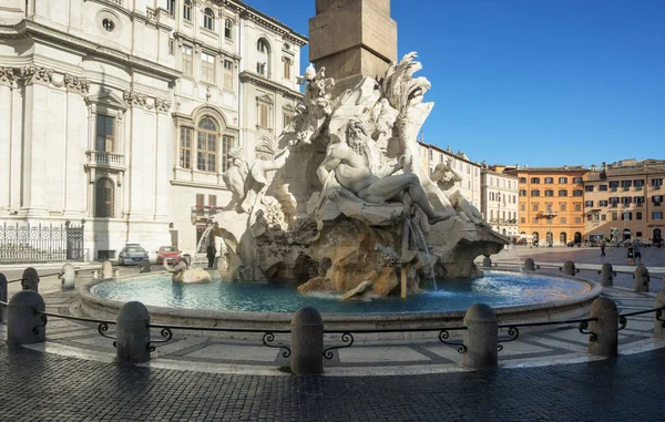 Piazza navona, rom. Italien — Stockfoto