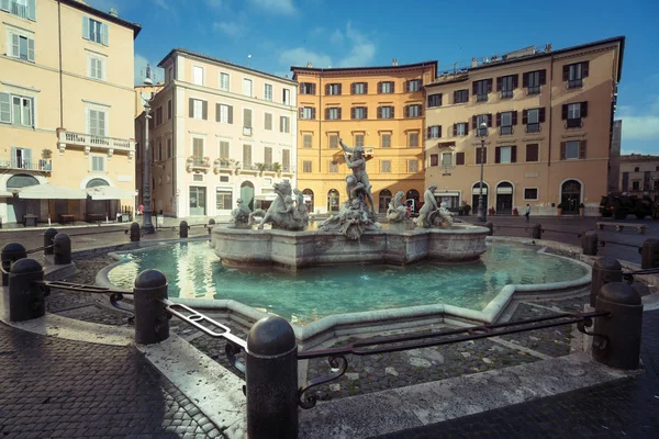 Piazza navona, Róma. Olaszország — Stock Fotó