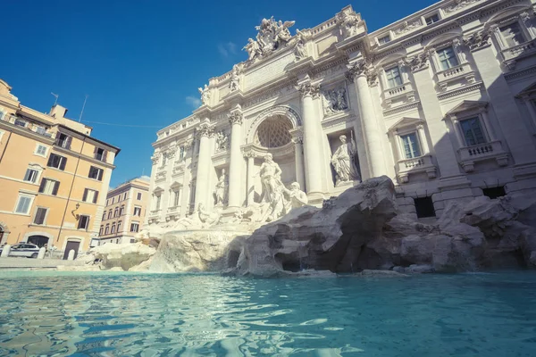 Fontänen Trevi i Rom, Italien — Stockfoto