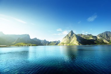 günbatımı Lofoten Adaları, Norveç