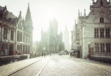 Gent, Belçika 'daki tarihi evler