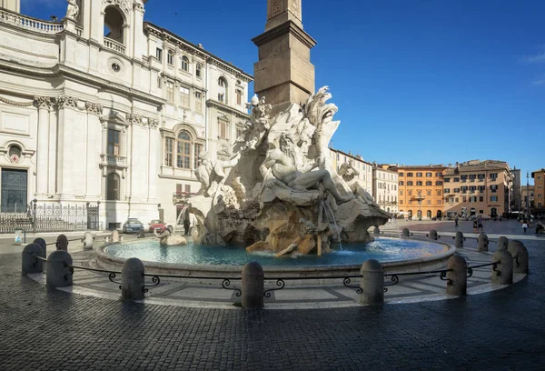 Piazza navona, rom. Italien — Stockfoto