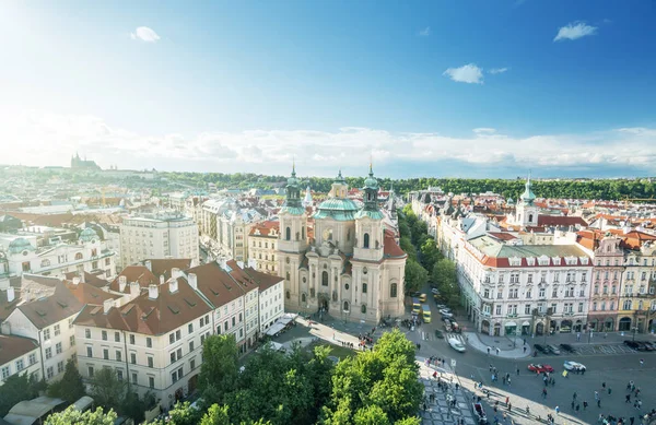 Praga stare miasto placu, Republika Czeska — Zdjęcie stockowe