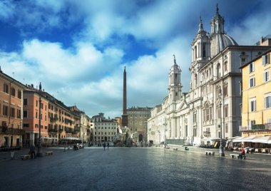 Piazza navona, Roma. İtalya
