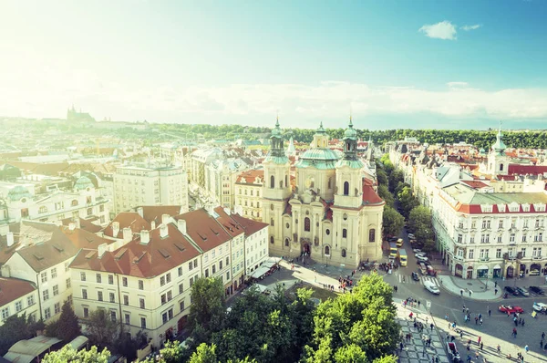 Praga stare miasto placu, Republika Czeska — Zdjęcie stockowe