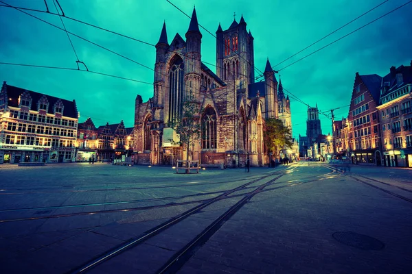 Historic houses in Ghent, Belgium