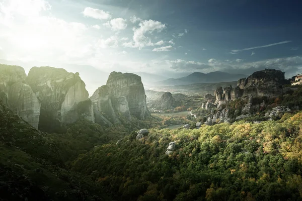 Mănăstirile Meteora din Grecia — Fotografie, imagine de stoc