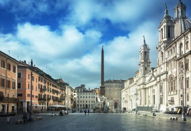 Piazza navona, Roma. İtalya