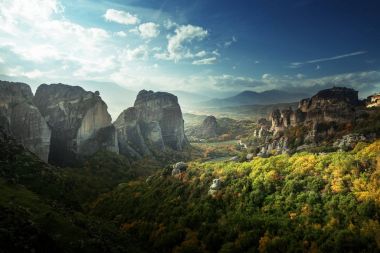 Yunanistan 'daki meteora manastırları