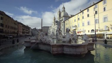 Piazza Navona, Roma, İtalya