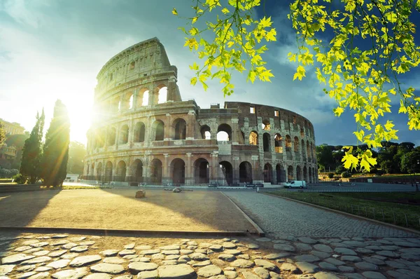 Coliseo en roma, italia — Foto de Stock