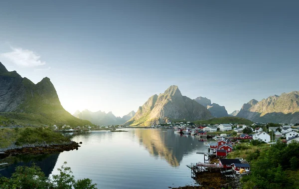 Reine Village, Lofoten, Noorwegen — Stockfoto