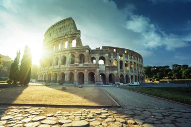 Roma 'da kolezyum, İtalya
