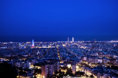 Barselona manzarası, İspanya