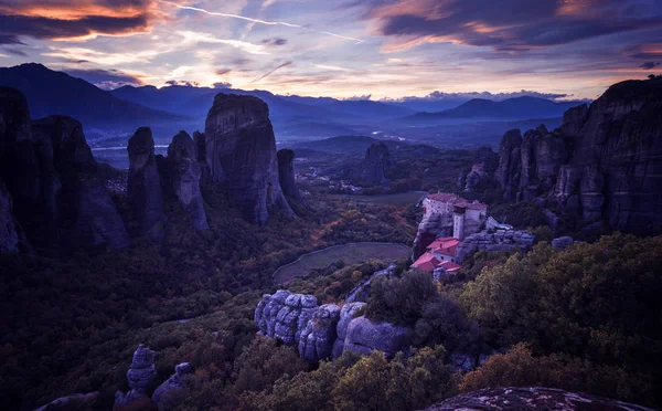 Monasterios de meteora en Grecia — Foto de Stock