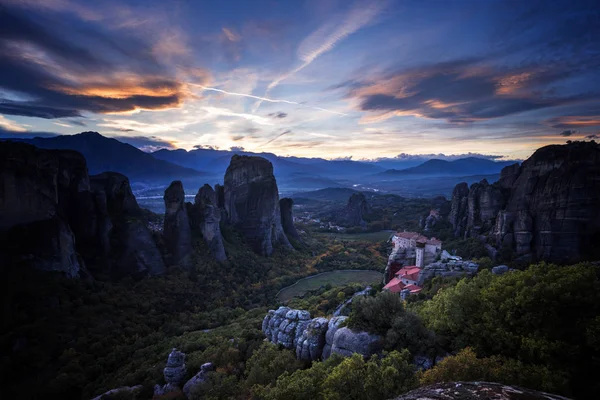 Monasterios de meteora en Grecia — Foto de Stock