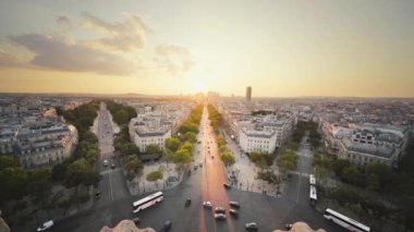 Paris manzarası Zafer Takı, Fransa
