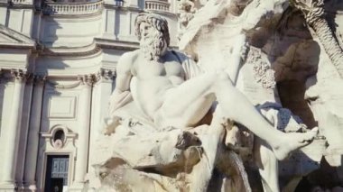 Fountain di Trevi Roma, İtalya 'da