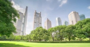 Lujiazui finans merkezine park, Şangay, Çin