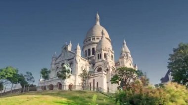 Yüksek hız, Sacre Coeur Bazilikası, Montmartre, Paris