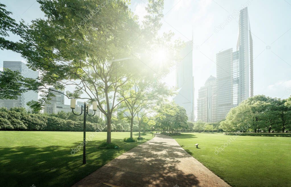 Green Space, Lujiazui Central, Shanghai, China