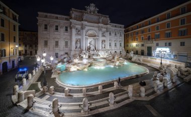 Trevi Çeşmesi, Roma, İtalya